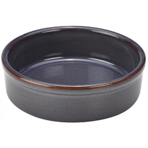 Tapas Dish - Terra Stoneware - Rustic Blue - 14.5cm (5.7&quot;) - 43cl (15oz)