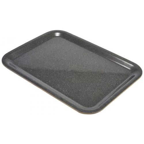 Serving Tray - Oblong - Laminated Wood - Dark Granite - 46cm (18&quot;)