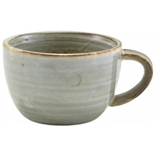 Beverage Cup - Bowl Shaped - Terra Porcelain - Grey - 22cl (7.75oz)