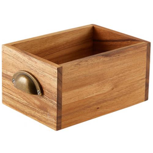 Display Drawer - Acacia Wood - 21.5x15cm (8.5x6&quot;)