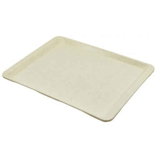 Serving Tray - Oblong - Polyester - Cream - 42.5cm (16.75&quot;)