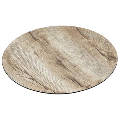 Round Tray - Non-Slip - Laminate - Tex - Knidos - 38cm (15&quot;)