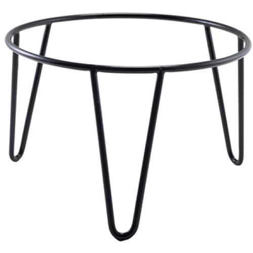 Buffet Riser - Anti-Slip - Hairpin - Black - 24cm (9.5&quot;)