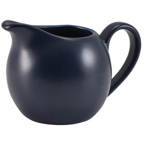 Milk Jug - Porcelain - Matt Blue - 14cl (5oz)