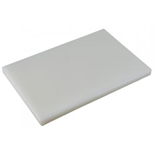 Chopping Board - Low Density - White - 45.7cm (18&quot;) - 2.5cm (1&quot;) Deep