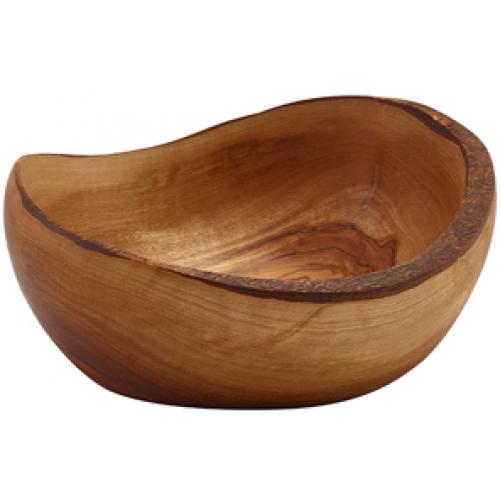 Oval Bowl - Rustic - Olive Wood - 13cm (5&quot;)