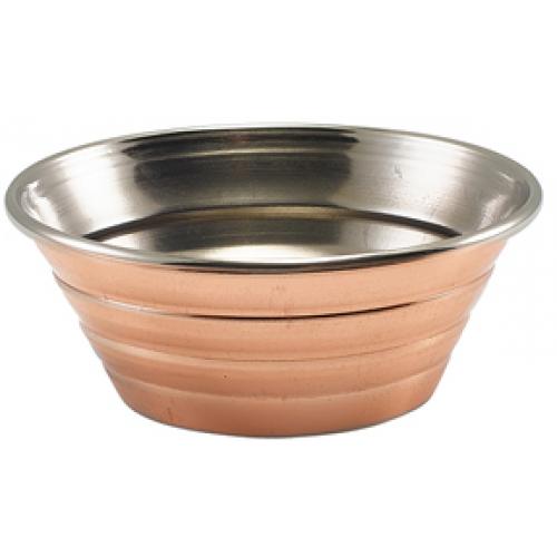 Ramekin - Ribbed - Copper Plated - 4.5cl (1.5oz)