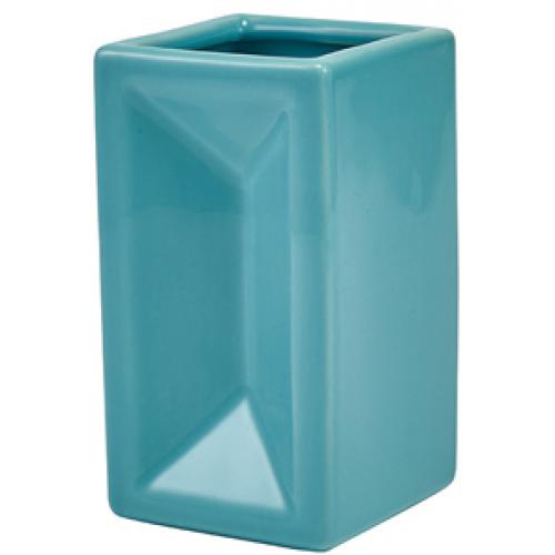 Tiki Mug - Brick Design - Blue - 51cl (18oz)