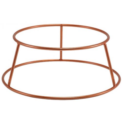 Buffet Riser - Anti-Slip Coated - Round - Copper - 10cm (4&quot;)