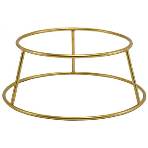 Buffet Riser - Anti-Slip Coated - Round - Gold - 10cm (4&quot;)