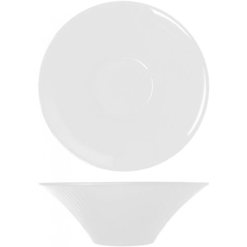 Conical Bowl - Flared - Melamine - Boston - Opulence White - 25.5cm (10&quot;) - 1.6L (56.25oz)
