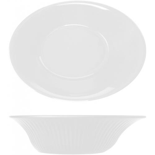 Oval Bowl - Flared - Melamine - Boston - Opulence White - 30.5cm (12&quot;) - 1.7L (60oz)