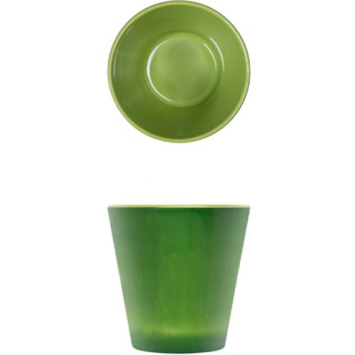 Conical Pot - Glazed - Melamine - Casablanca - Light Green - 9.5cm (3.75&quot;) - 34cl (12oz)