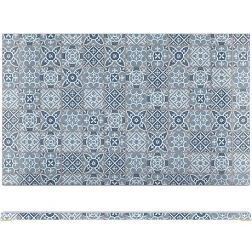 Serving Slab - Rectangular - Melamine - Marrakesh - Blue - GN1/1