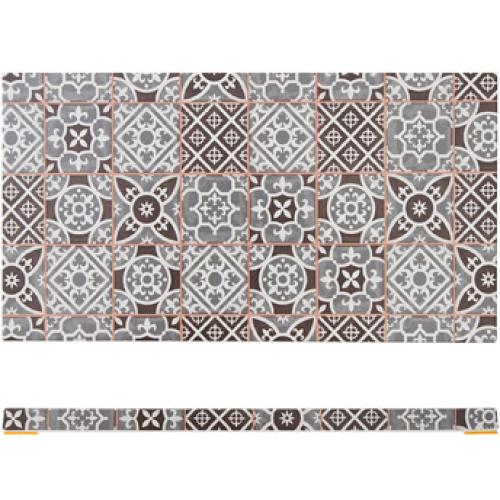 Serving Slab - Rectangular - Melamine - Marrakesh - Grey - GN1/3