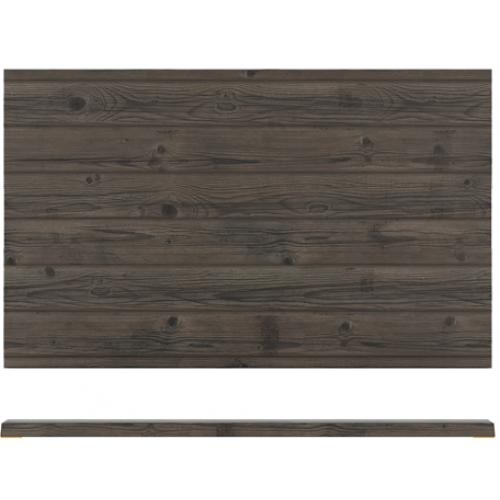 Serving Slab - Rectangular - Melamine - Newhaven - Oak - GN1/1