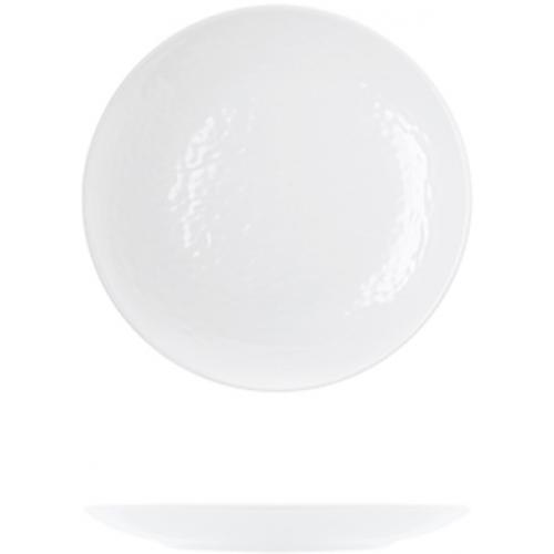 Coupe Plate - Melamine - Osaka - White - 23cm (9&quot;)