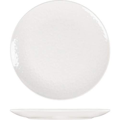 Coupe Plate - Melamine - Osaka - White - 27cm (10.5&quot;)