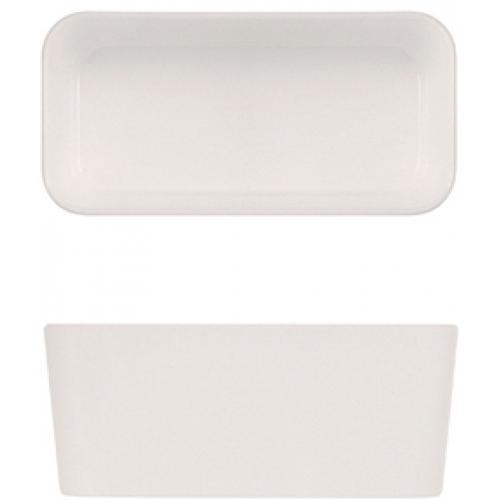 Rectangular Dish - Bento Box Insert - Melamine - Tokyo - White - 17cm (6.75&quot;) - 70cl (24.5oz)