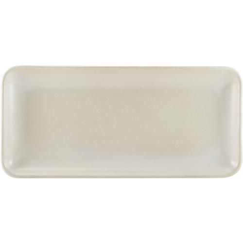 Plate - Narrow Rectangular - Antigo - Terra Stoneware - Barley - 27cm (10.6&quot;)