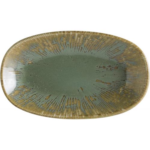 Plate - Oval - Gourmet - Snell - Sage - 19cm (7.5&quot;)