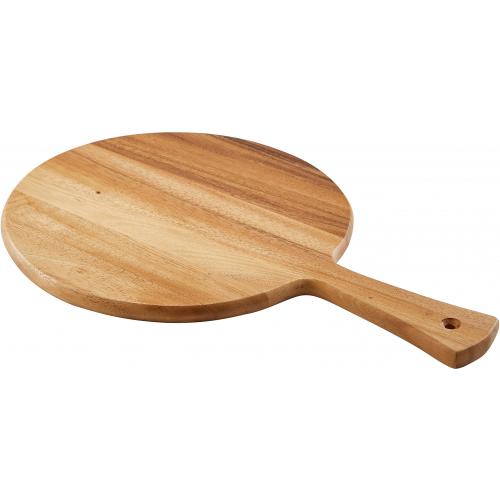 Pizza Paddle - Short Handle - Acacia Wood - 28cm (11&quot;)