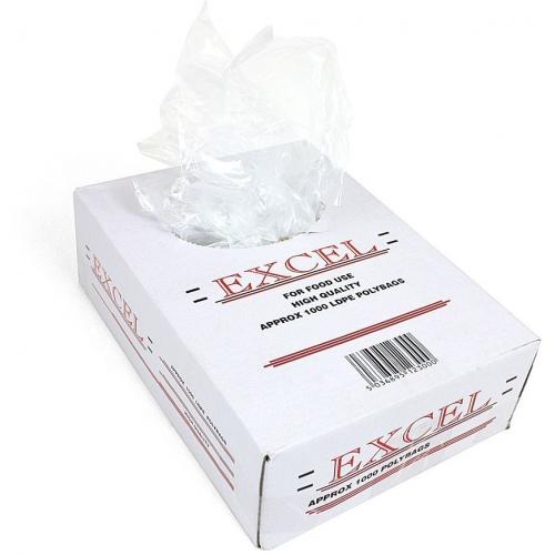 Polythene Bag - Perforated - Clear - 22mu - 46.25cm (18.25&quot;)