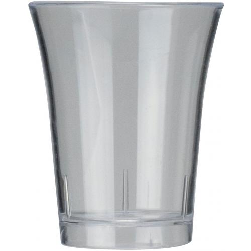 Shot Glass - Polycarbonate - Clarity - 5cl (1.75oz) UKCA/CE