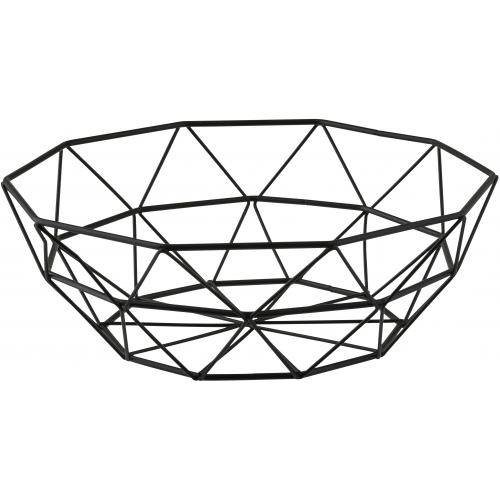 Round Basket - Delta - Black - 25.5cm (10&quot;)