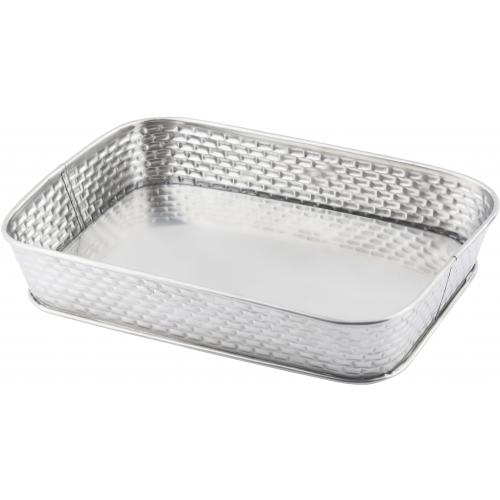 Rectangular Platter - Stainless Steel - Brickhouse - 25x17cm (9.8x6.7&quot;)