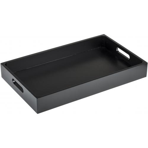 Wooden Serving Or Display Tray - Black - GN 1/1