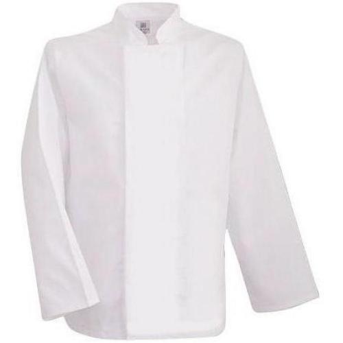 Chefs Jacket - Mesh Back - Long Sleeve - Coolmax - White - X Small (30-32&quot;)