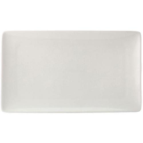 Plate - Rectangular - Porcelain - Pure White - 35cm (13.75&quot;)