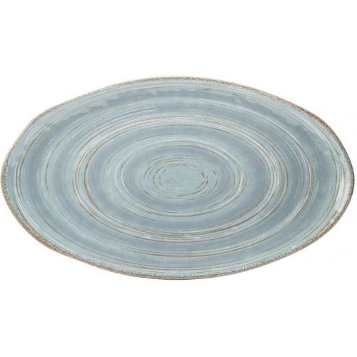 Serving Platter - Oval - Melamine - Wildwood - Blue - 52.5cm (20.75&quot;)