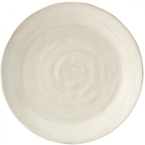 Round Plate - Porcelain - Vellum - 19cm (7.5&quot;)