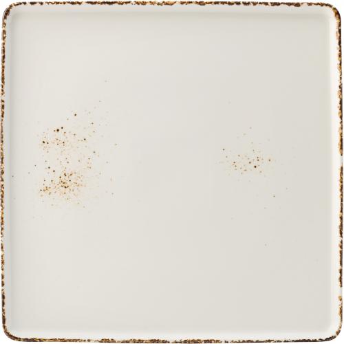 Square Plate - Porcelain - Umbra - 24cm (9.5&quot;)