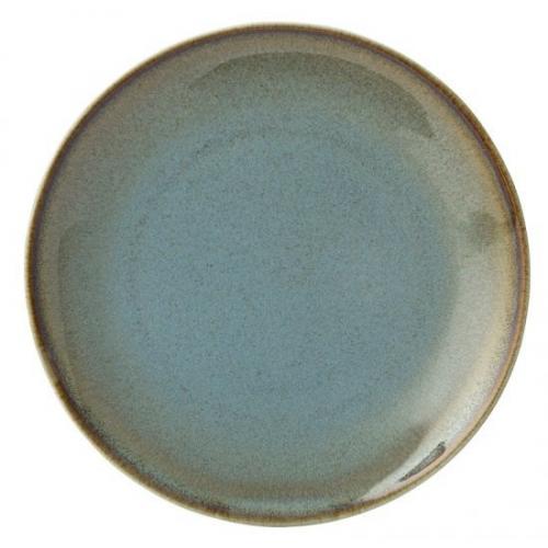 Round Plate - Porcelain - Lagoon - Blue - 20cm (8&quot;)
