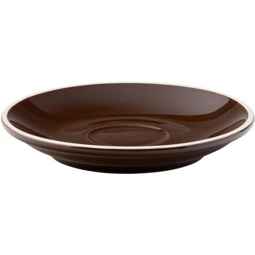 Espresso Saucer - Porcelain -  Barista - Brown - 11.5cm (4.5&quot;)