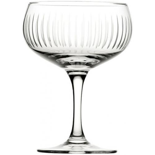 Champagne Coupe - Crystal - Raffles Lines - 16cl (5.5oz)