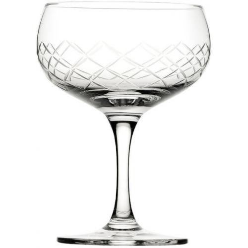 Champagne Coupe - Crystal - Raffles Diamond - 16cl (5.5oz)