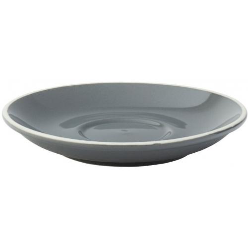 Saucer - Porcelain - Barista - Grey - 14.5cm (5.5&quot;)