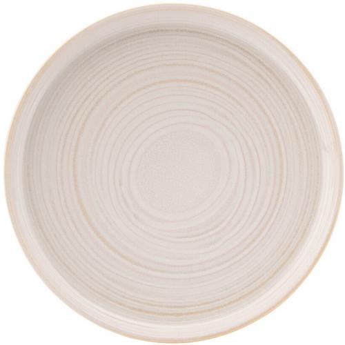 Coupe Plate - Stoneware - Santo - Light Grey - 22cm (8.5&quot;)