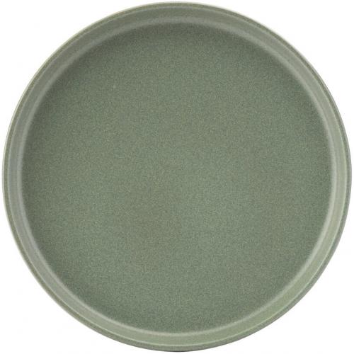 Coupe Plate - Stoneware - Pico - Green - 22cm (8.5&quot;)