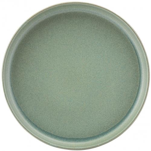 Coupe Plate - Stoneware - Pico - Green - 17.5cm (7&quot;)