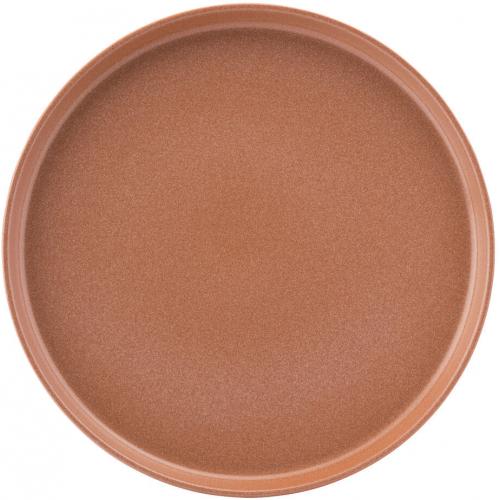 Coupe Plate - Stoneware - Pico - Cocoa - 28cm (11&quot;)