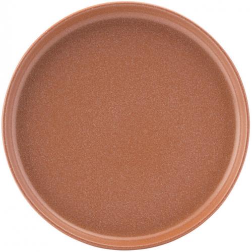 Coupe Plate - Stoneware - Pico - Cocoa - 17.5cm (7&quot;)