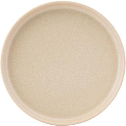 Coupe Plate - Stoneware - Pico - Taupe - 22cm (8.5&quot;)