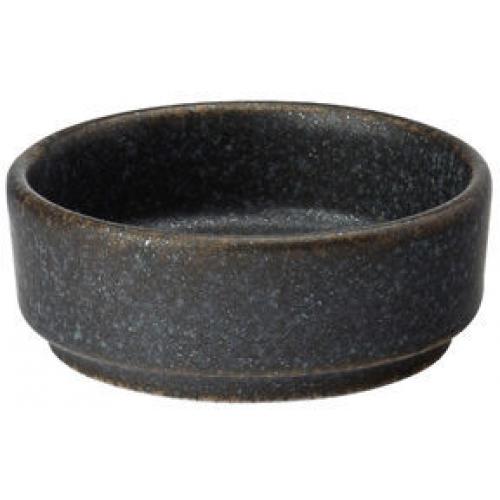 Dip Dish - Straight Sided - Porcelain - Murra Ash - 6cm (2.25&quot;)