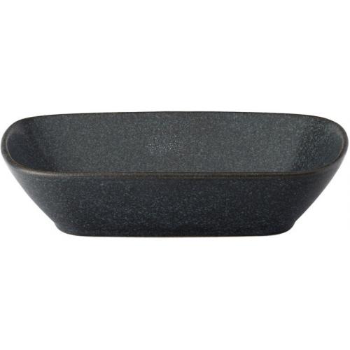 Dish - Rectangular - Deep - Porcelain - Murra Ash - 20cm (8&quot;)