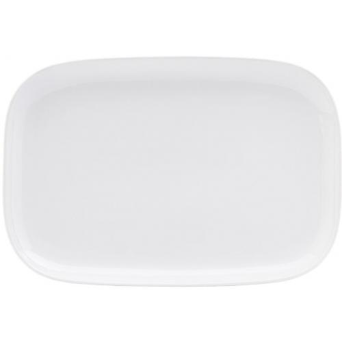 Plate - Rectangular - Porcelain - Titan - 34cm (13.5&quot;)